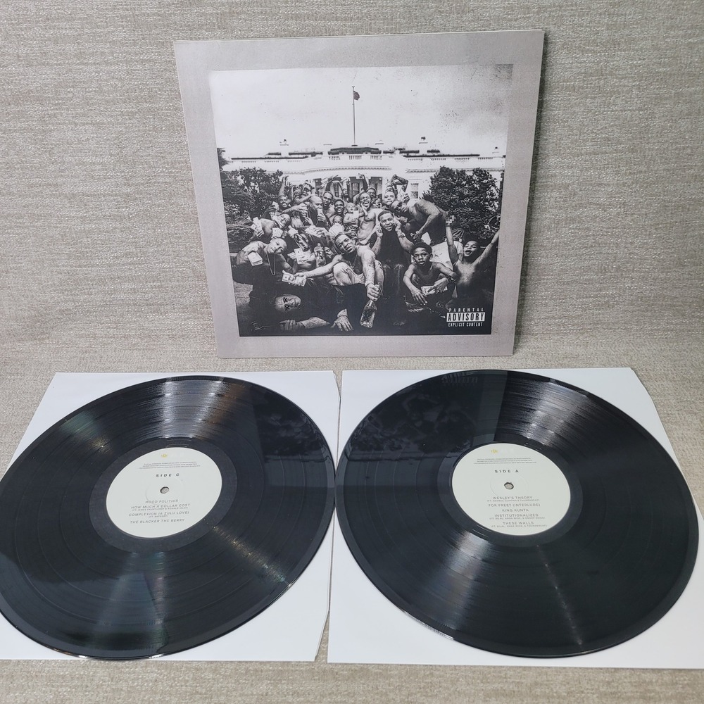 Kendrick Lamar To Pimp A Butterfly 2LP Vinyl Record 2015 Hip Hop